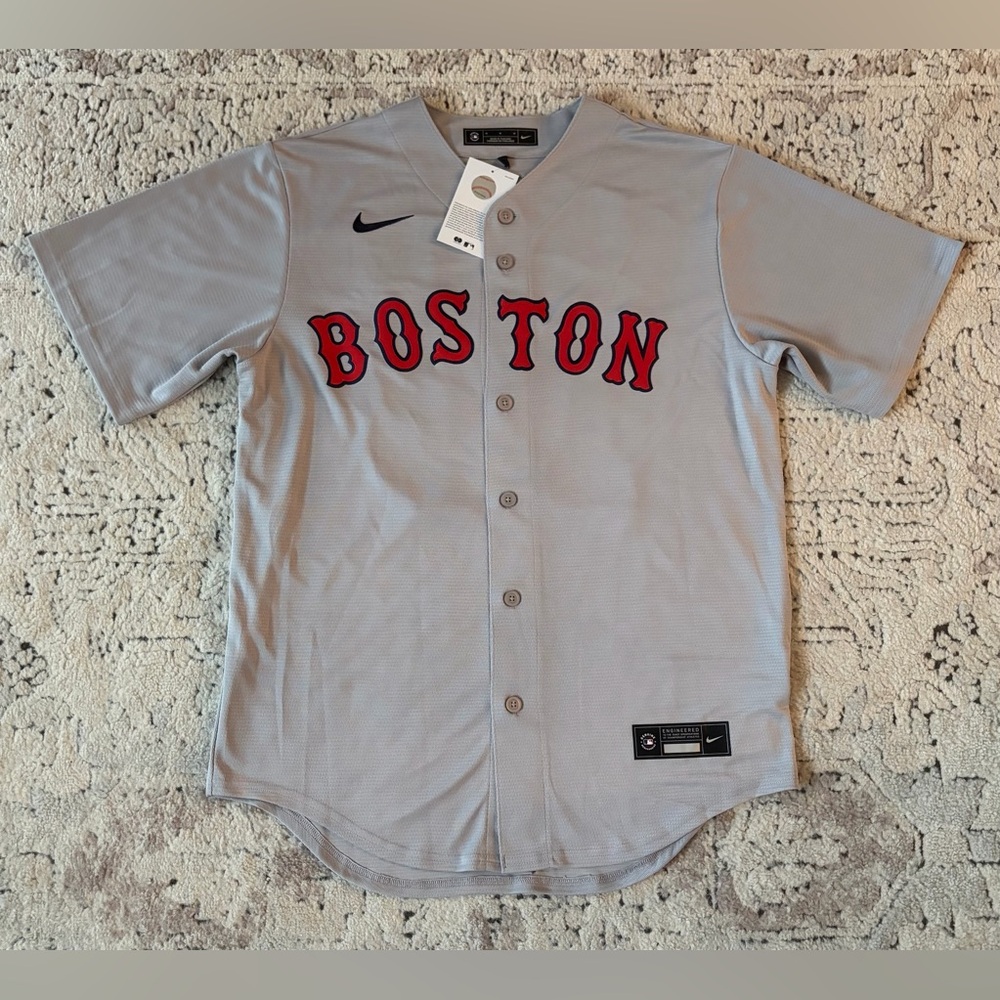 Nike Authentic Boston Red Sox Roman Anthony #19 MLB Gray Jersey Men’s Size: M